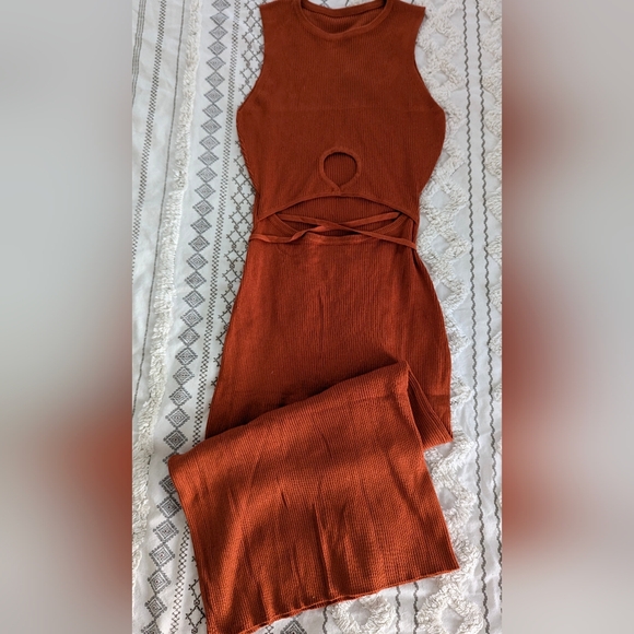 NWOT Duiglow Ribbed Dress - Picture 1 of 11